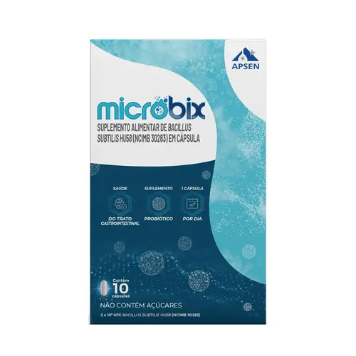 MICROBIX COM 10 CAPSULAS