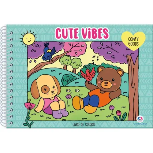 LIVRO DE COLORIR CUTE VIBES