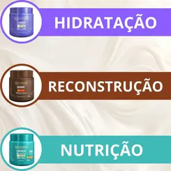 KIT BIO EXTRATUS CRONOGRAMA CAPILAR - CABELOS DESVITALIZADOS