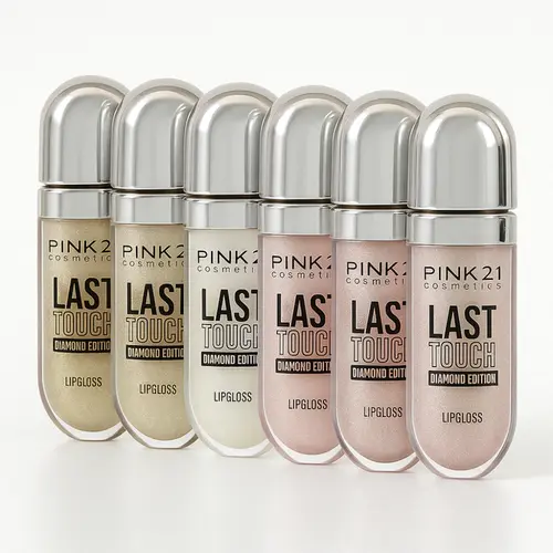 LIP GLOSS PINK 21 LAST TOUCH DIAMOND EDITION - CORES VARIADAS