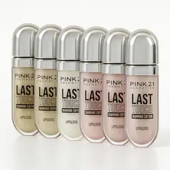 LIP GLOSS PINK 21 LAST TOUCH DIAMOND EDITION - CORES VARIADAS