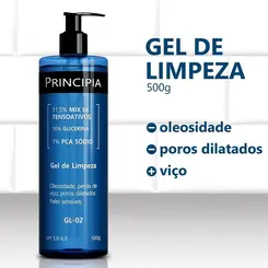 GEL DE LIMPEZA FACIAL PRINCIPIA TENSOATIVOS GL-02 500G
