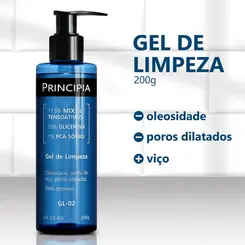 GEL DE LIMPEZA FACIAL PRINCIPIA TENSOATIVOS GL-02 200G
