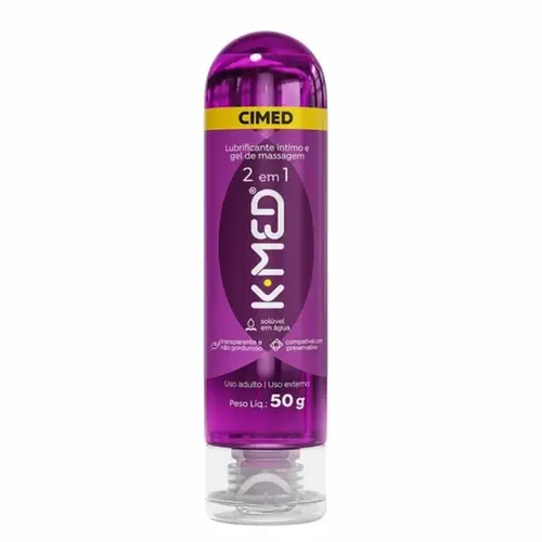 GEL LUBRIFICANTE K MED 2 EM 1  50ML