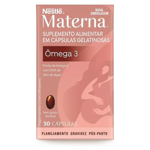 MATERNA MULTIVITAMINICO DHA COM 30 CAPSULAS
