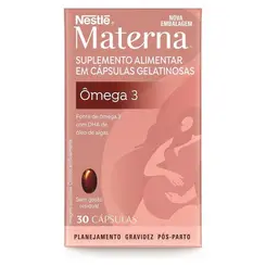 MATERNA MULTIVITAMINICO DHA COM 30 CAPSULAS