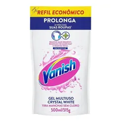 ALVEJANTE VANISH REFIL CRYSTAL WHITE - TIRA MANCHAS 500ML