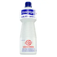 ASSEPTGEL ALCOOL 46% ZEROBAC 1L