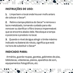 ANTI MOFO SECAR FLORAL 180G