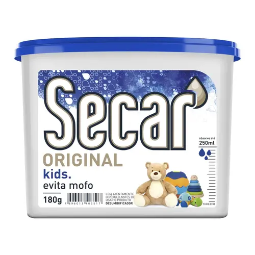 DESUMIDIFICADOR SECAR KIDS - ANTI MOFO 180G