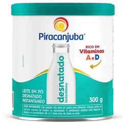 PIRACANJUBA LEITE EM PO DESNATADO 300G
