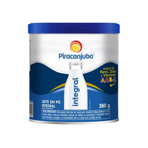 LEITE EM PO PIRACANJUBA INTEGRAL 380G