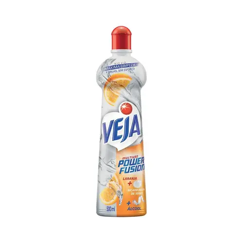 LIMPADOR MULTIUSO VEJA POWER FUSION LARANJA 500ML
