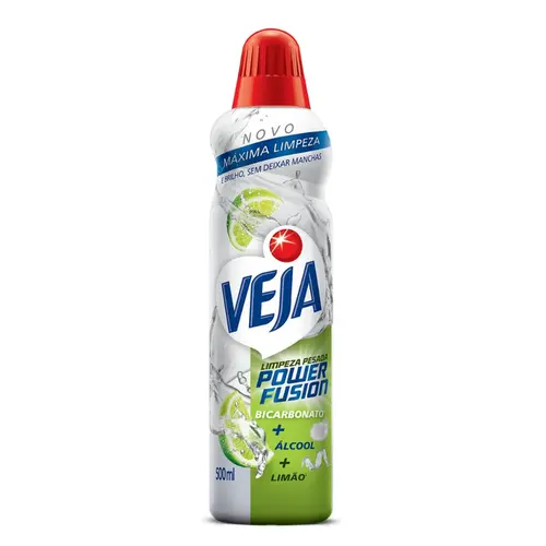 LIMPADOR MULTIUSO VEJA POWER FUSION LIMAO 500ML