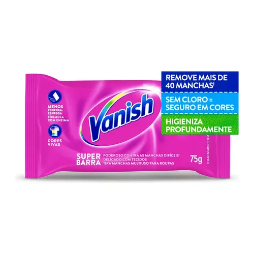 VANISH SUPER BARRA - TIRA MANCHAS 75G
