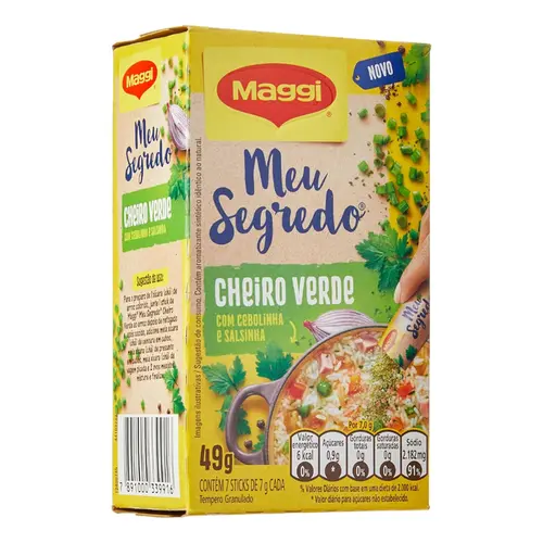 TEMPERO MAGGI MEU SEGREDO CHEIRO VERDE 49G