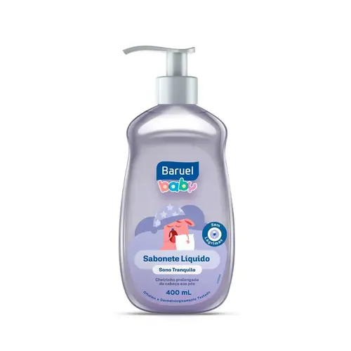SABONETE BARUEL BABY GLICERINA SONO TRANQUILO 400ML