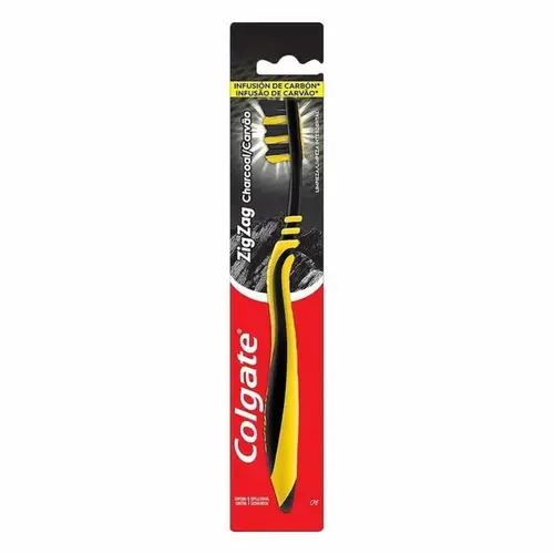 ESCOVA DE DENTE COLGATE ZIG ZAG CARVAO 1 UNIDADE