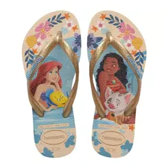 CHINELO HAVAIANAS KIDS PRINCESA BEGE TAMANHO 35