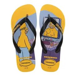 CHINELO HAVAIANAS SIMPSONS TOP AMARELO TAMANHO 35