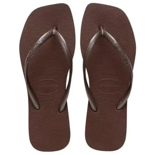 CHINELO HAVAIANAS SLIM SQUARE CAFE TAMANHO 33/34