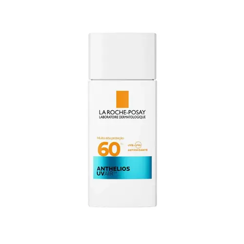 PROTETOR SOLAR FACIAL LA ROCHE ANTHELIOS UVAIR FPS60 SEM COR 45ML