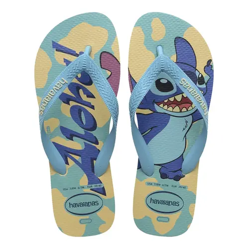 CHINELO HAVAIANAS DISNEY CLASSIC BUTTERCREAM TAMANHO 35
