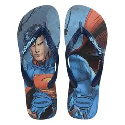 CHINELO HAVAIANAS TOP HEROIS AZUL LAVANDA TAMANHO 39