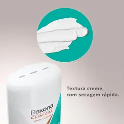 DESODORANTE REXONA CLINICAL STICK EM CREME REFRESH 58G
