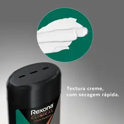 DESODORANTE REXONA CLINICAL MEN STICK EM CREME INTENSE FRESH 58G