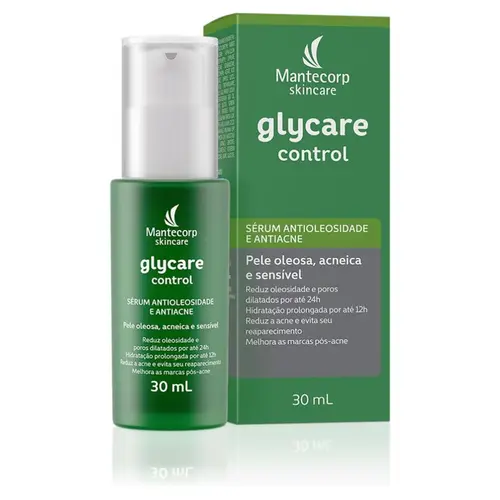 MANTECORP SERUM ANTIOLEOSIDADE GLYCARE CONTROL 30ML