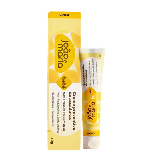 CREME PREVENTIVO DE ASSADURAS JOÃO E MARIA 40G