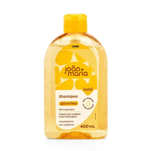 SHAMPOO JOAO E MARIA BEBE GLICERINA 400ML