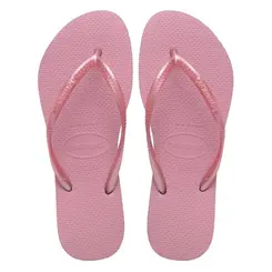 CHINELA HAVAIANAS SLIM ROSA CHIFFON TAMANHO 41