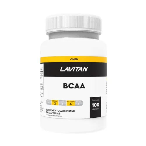 LAVITAN BCAA COM 100 CAPSULAS