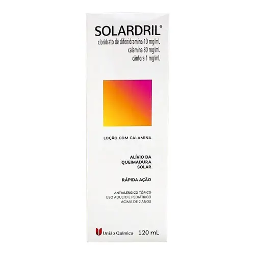 SOLARDRIL LOÇÃO - ALÍVIO DA QUEIMADURA SOLAR 120ML
