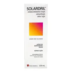 SOLARDRIL LOÇÃO - ALÍVIO DA QUEIMADURA SOLAR 120ML