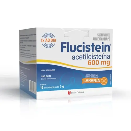 FLUCISTEIN 600MG COM 16 ENVELOPE 5G
