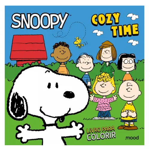 LIVRO DE COLORIR SNOOPY COZY TIME