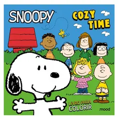 LIVRO DE COLORIR SNOOPY COZY TIME