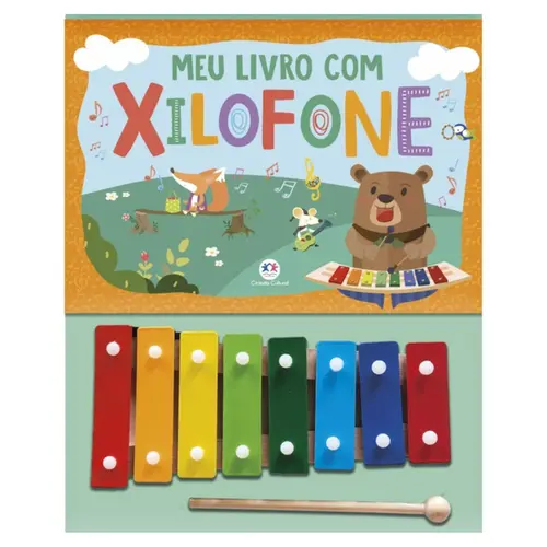 LIVRO MEU LIVRO COM XILOFONE
