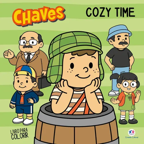 LIVRO DE COLORIR COZY TIME CHAVES