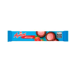 BOLACHA RECHEADA AYMORE TORTINI MORANGO 90G