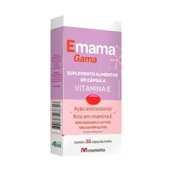 EMAMA GAMA 400MG SUPLEMENTO ALIMENTAR 30 CAPSULAS