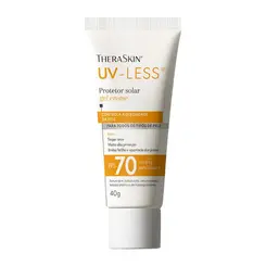 PROTETOR SOLAR FACIAL THERASKIN FPS70 SEM COR 40G