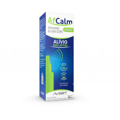 AFCALM SPRAY BUCAL - ALIVIO DAS AFTAS 30ML