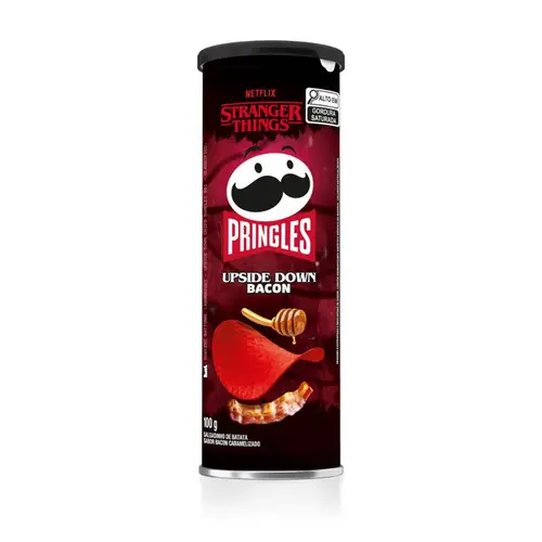 BATATA PRINGLES NETFLIX STRANGER THINGS BACON 100G
