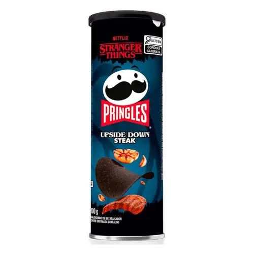 BATATA PRINGLES STRANGER THINGS NETFLIX STEAK 100G