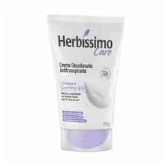 DESODORANTE EM CREME HERBISSIMO CARE LINHACA E COENZIMA Q10 55G