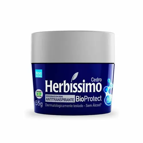 DESODORANTE EM CREME HERBISSIMO CEDRO 55G